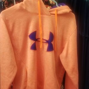 Orange Under Armour Hoodie